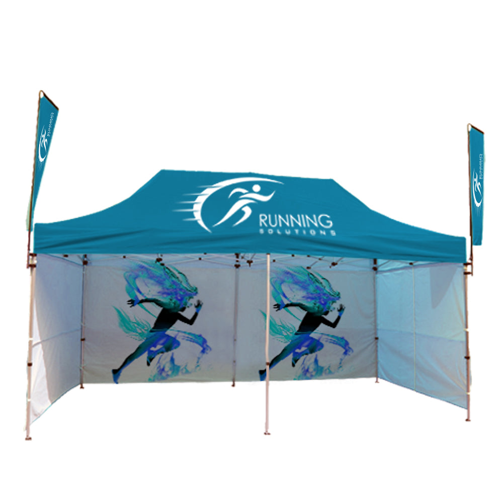 10*20ft Hexagon Aluminum Outdoor Canopy Tent Printing