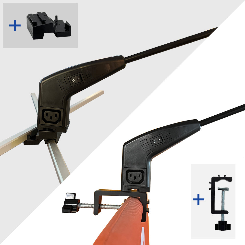 SL-19 2x 20W LED Trade Show Lights for Exhibit Backdrop Panel Display Included C-Clamp