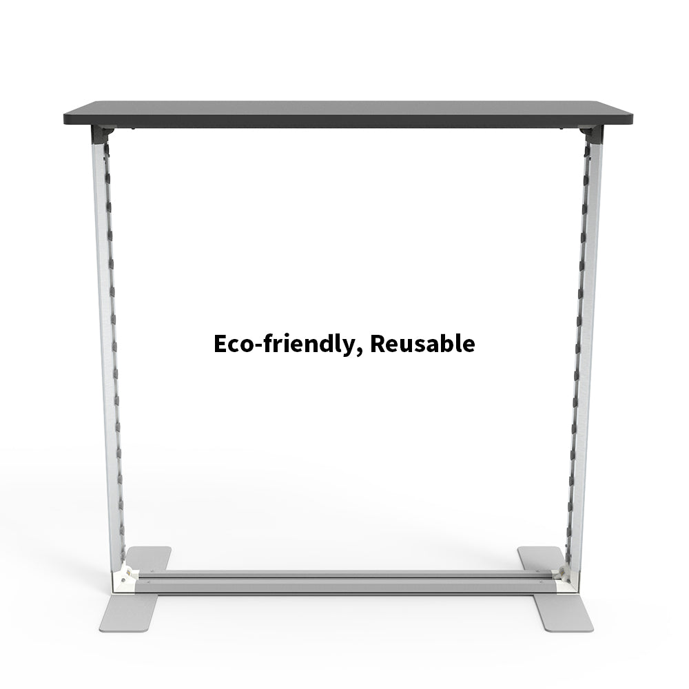 D100N-118118 10FTX10FT Aluminum Frame SEGFold Light Box Backdrop+3.3x3.3FT Light Counter