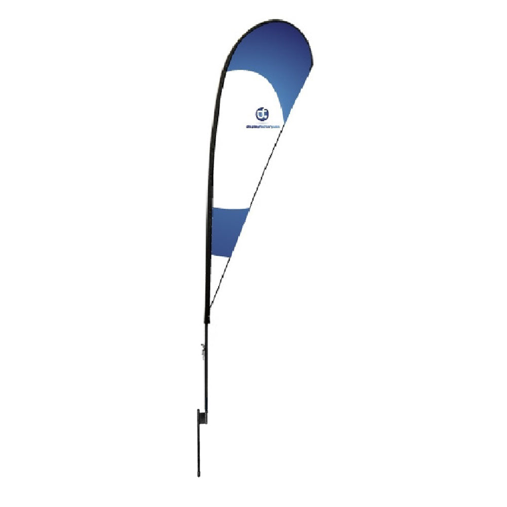 8S2-L 14FT Teardrop Flag for Advertisement Display