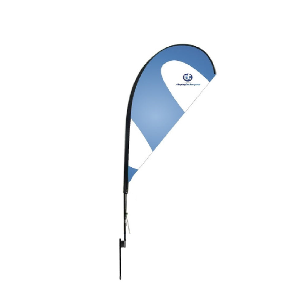8S2-S 8FT Teardrop Flag for Advertisement Display
