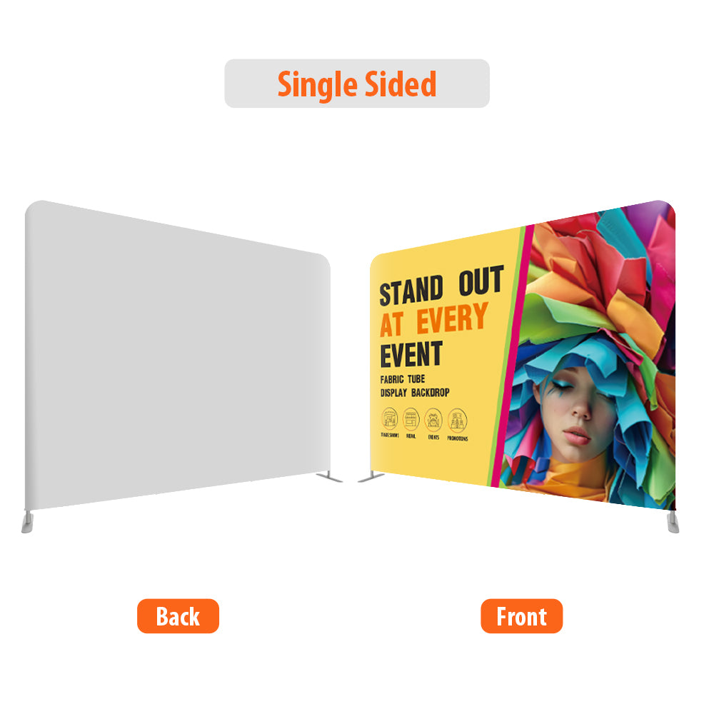28C-FME10 10*8FT Standard Tension Fabric Display EZ Tube Frame Backdrop