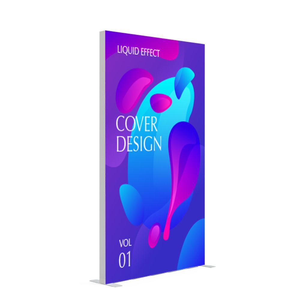 D100NP-3979 3.3FTx6.5FT PVC Frame Foldable Tool-free SEGFold Light Box for Advertising