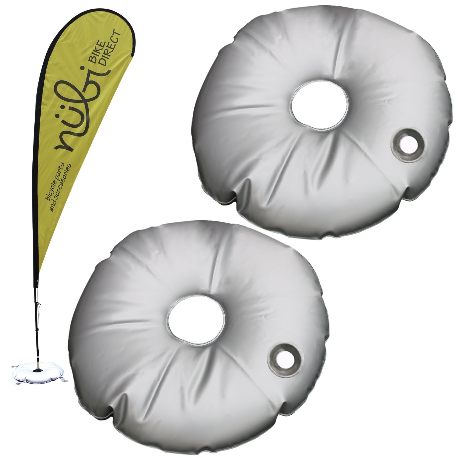 15BW Portable 20" Water Weight Bag for Swooper Feather Flag Kit Cross Stand Base