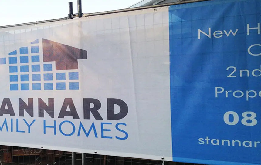 10oz Vinyl Mesh Banner