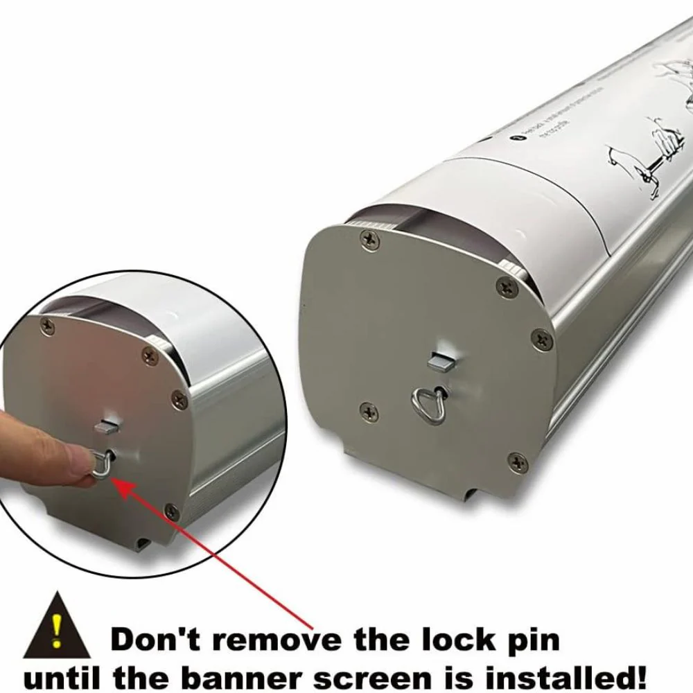 1A-2SE 48"x80" Standard Retractable Banner Stand Graphic Kit