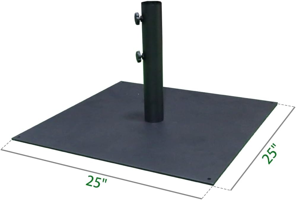 28UB-MP1 Metal Plate Base for Outdoor Patio Umbrella