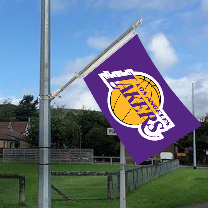 Aluminum Flag Pole Holder Bracket+6ft Flag Pole