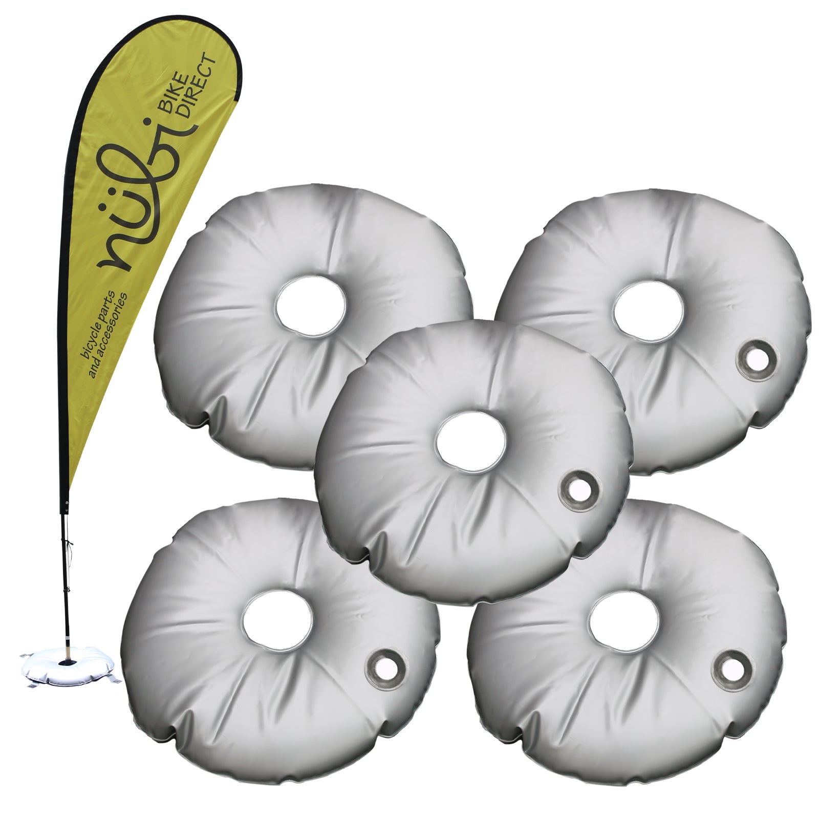 15BW Portable 20" Water Weight Bag for Swooper Feather Flag Kit Cross Stand Base