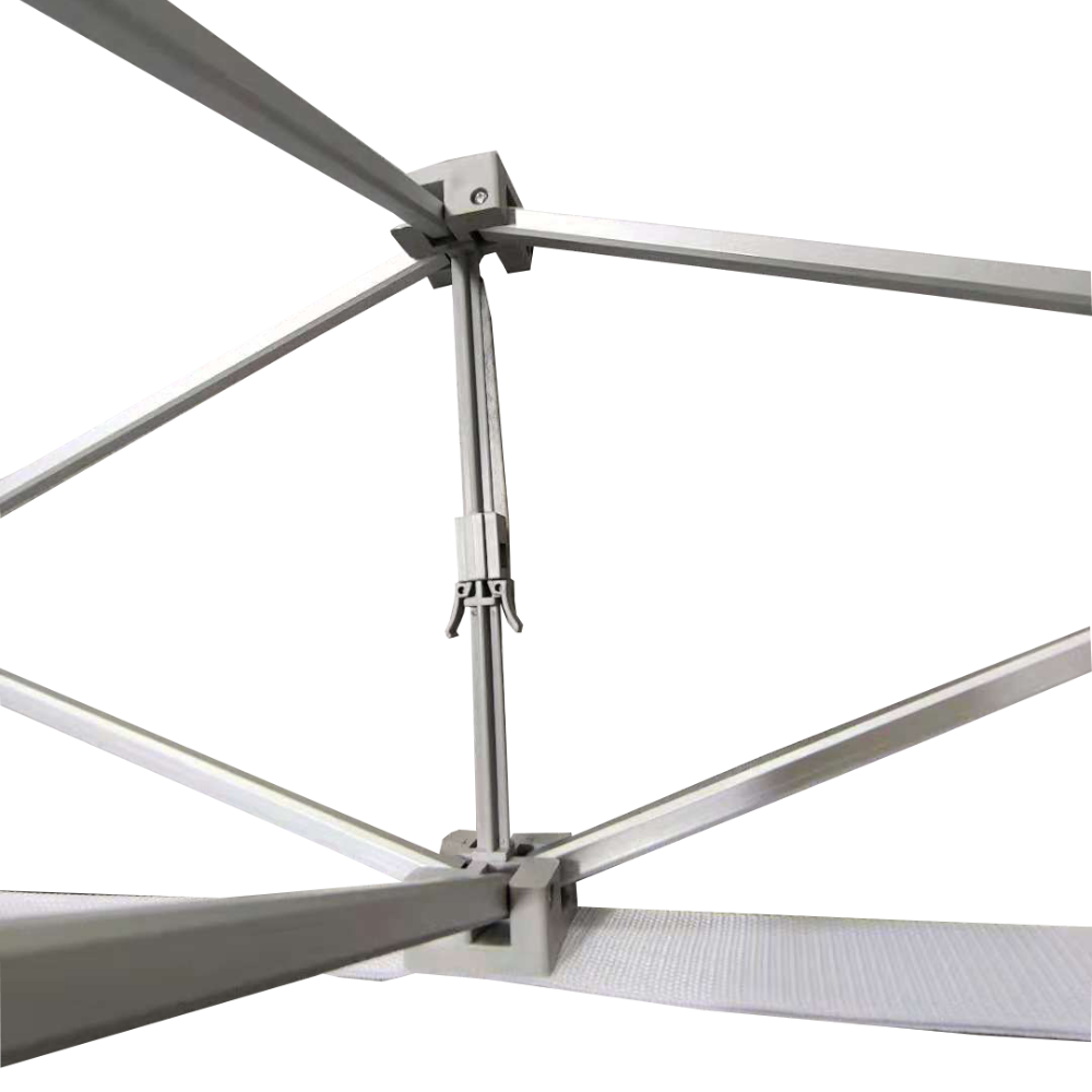 4Z0303 7.5*7.5FT Fabric Pop Up Display Stand Backdrop Graphic Printing(No Hardware)