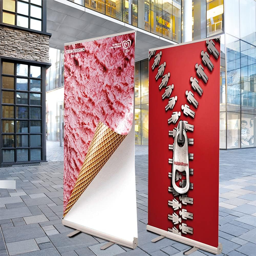 1A-2SE 36"*80" Retractable Banner Stand Graphic Kit