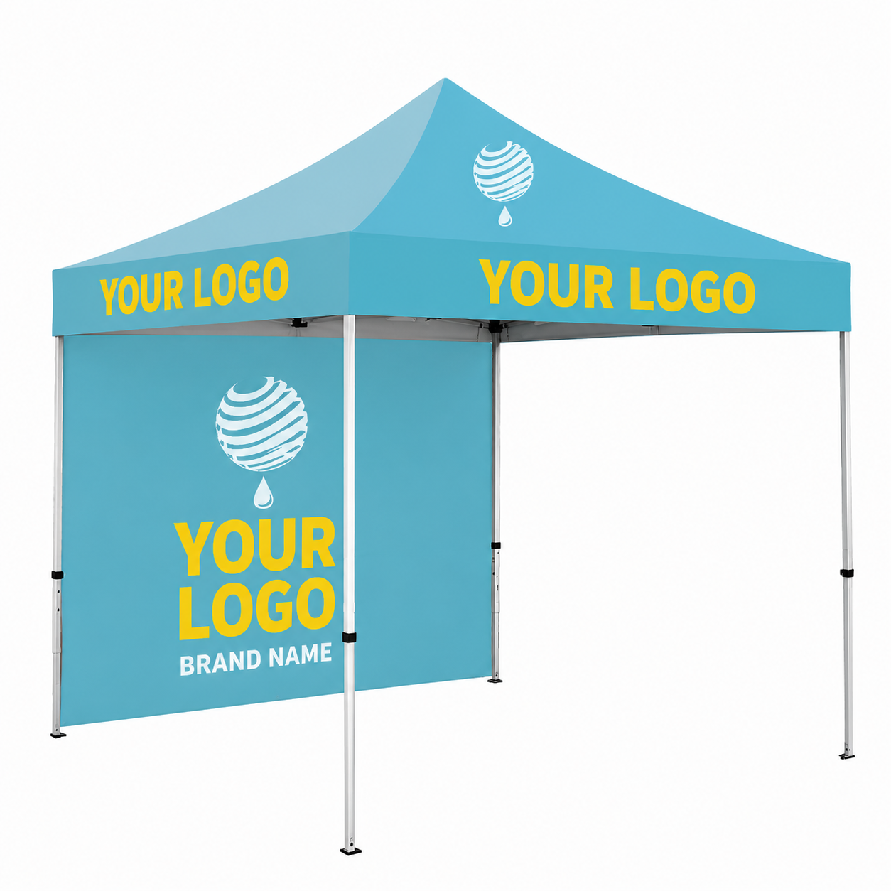 10x10FT Steel Pop up Canopy Tent