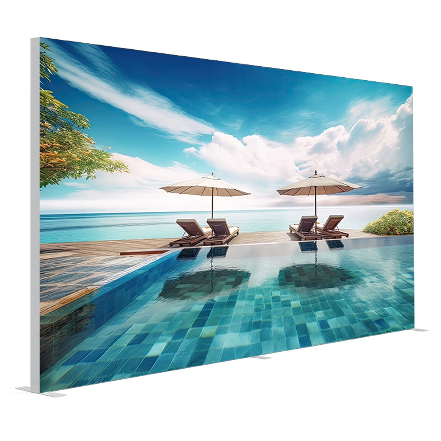 D100N-11895 10FTX6.5FT/8FT SEGFoldLight Box Backdrop Foldable Modular Portable 100% Tool-free