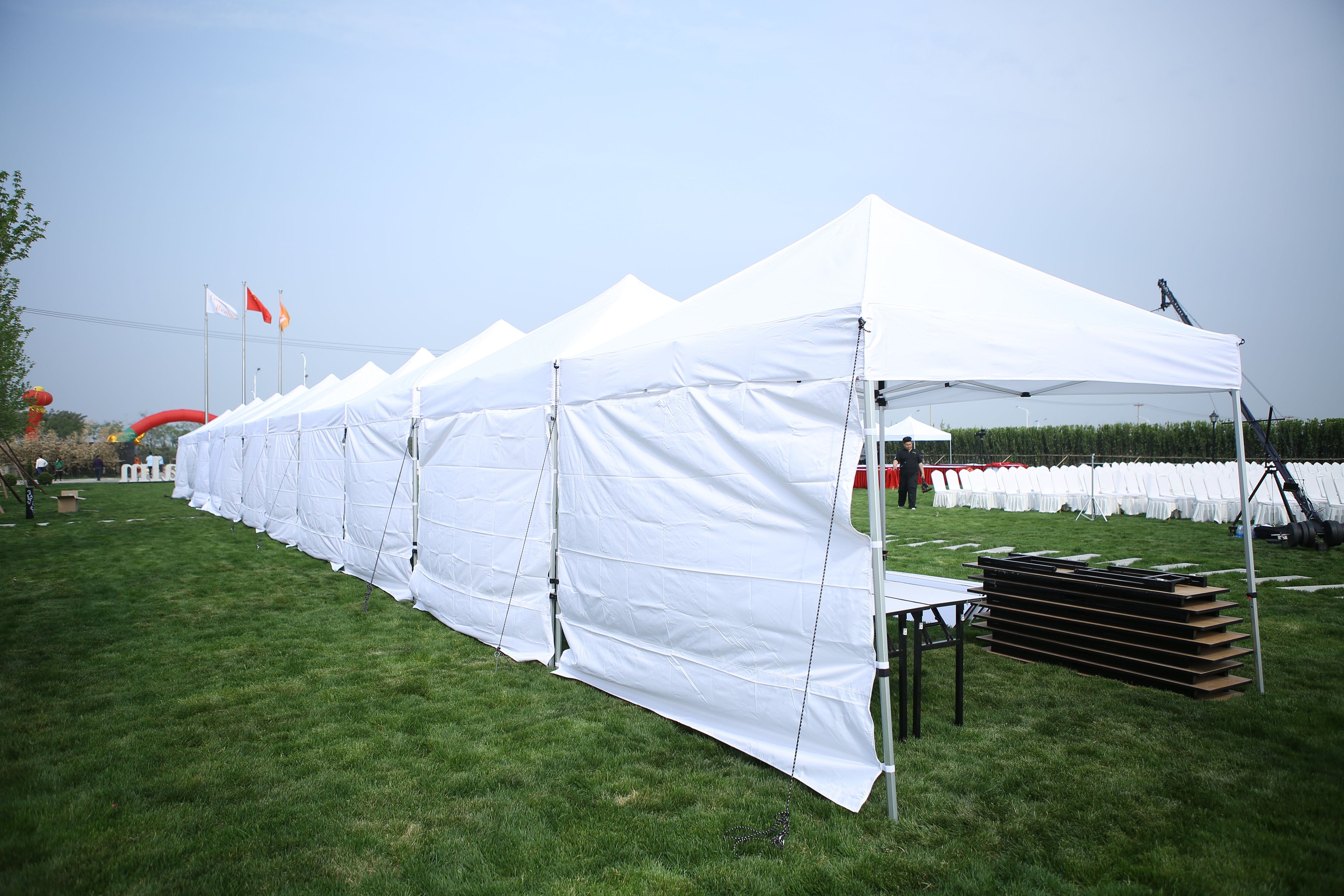 Ropes and Stakes for Steel Tent or Aluminium Canopy Tent