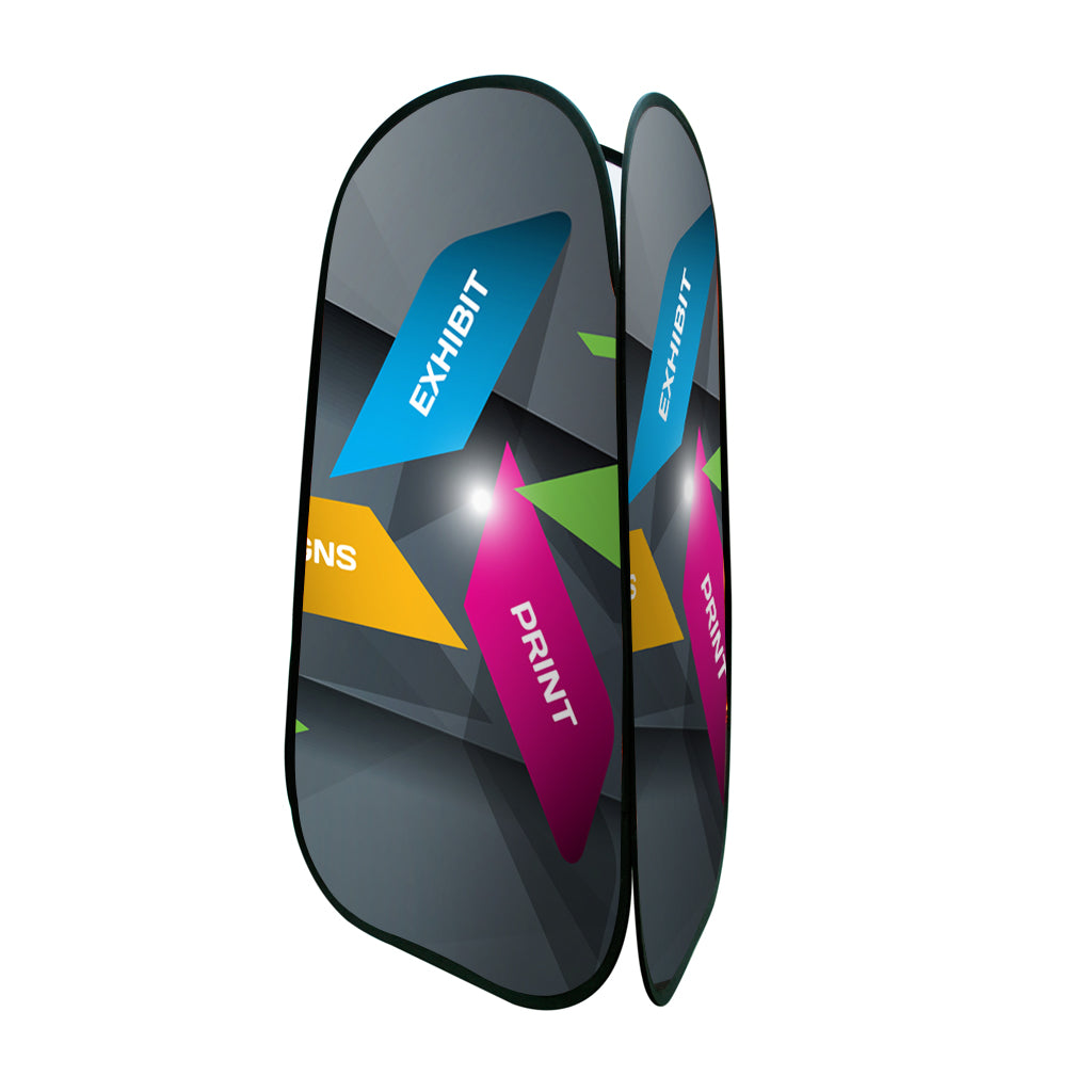 15AT Pop out A Frame Banner with Carrying Bag – 3 Sided M