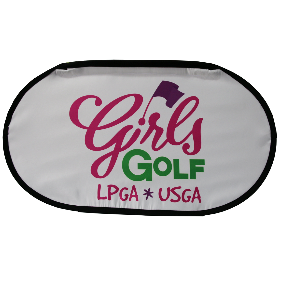 15AF-H Horizontal Fiberglass Frame Pop out Banner with Carrying Bag-S