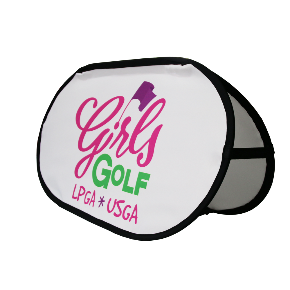 15AF-H Horizontal Fiberglass Frame Pop out Banner with Carrying Bag-S