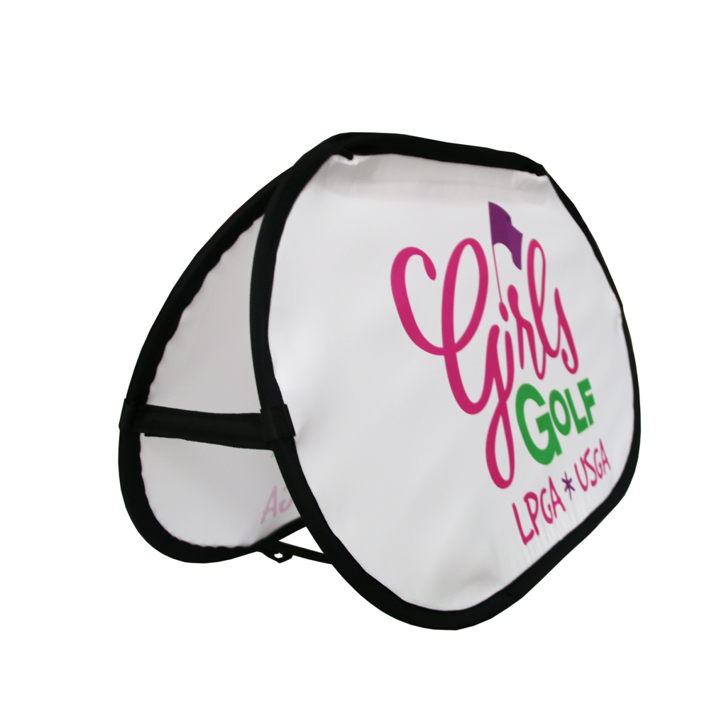 15AF-H Horizontal Fiberglass Frame Pop out Banner with Carrying Bag-S