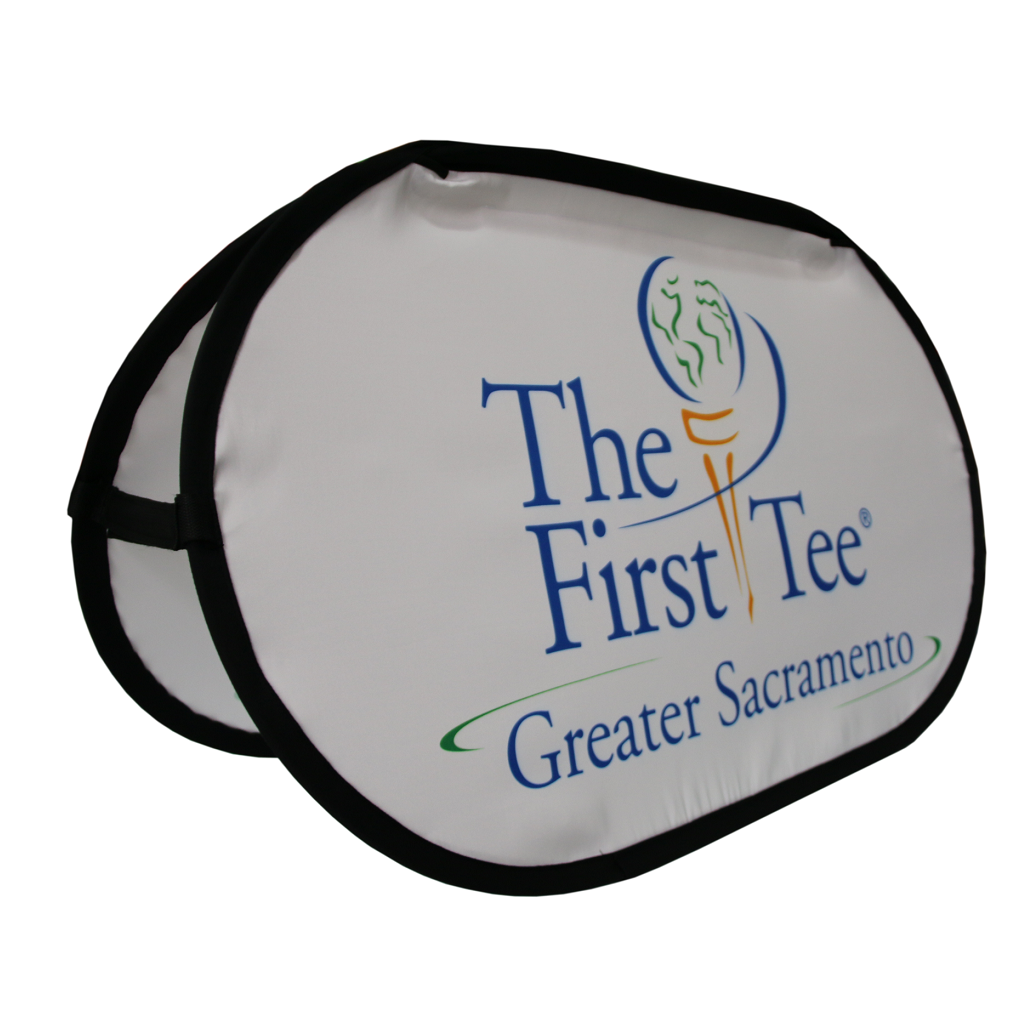 15A-H Horizontal Elastic Steel Frame Pop out Banner with Carrying Bag-L