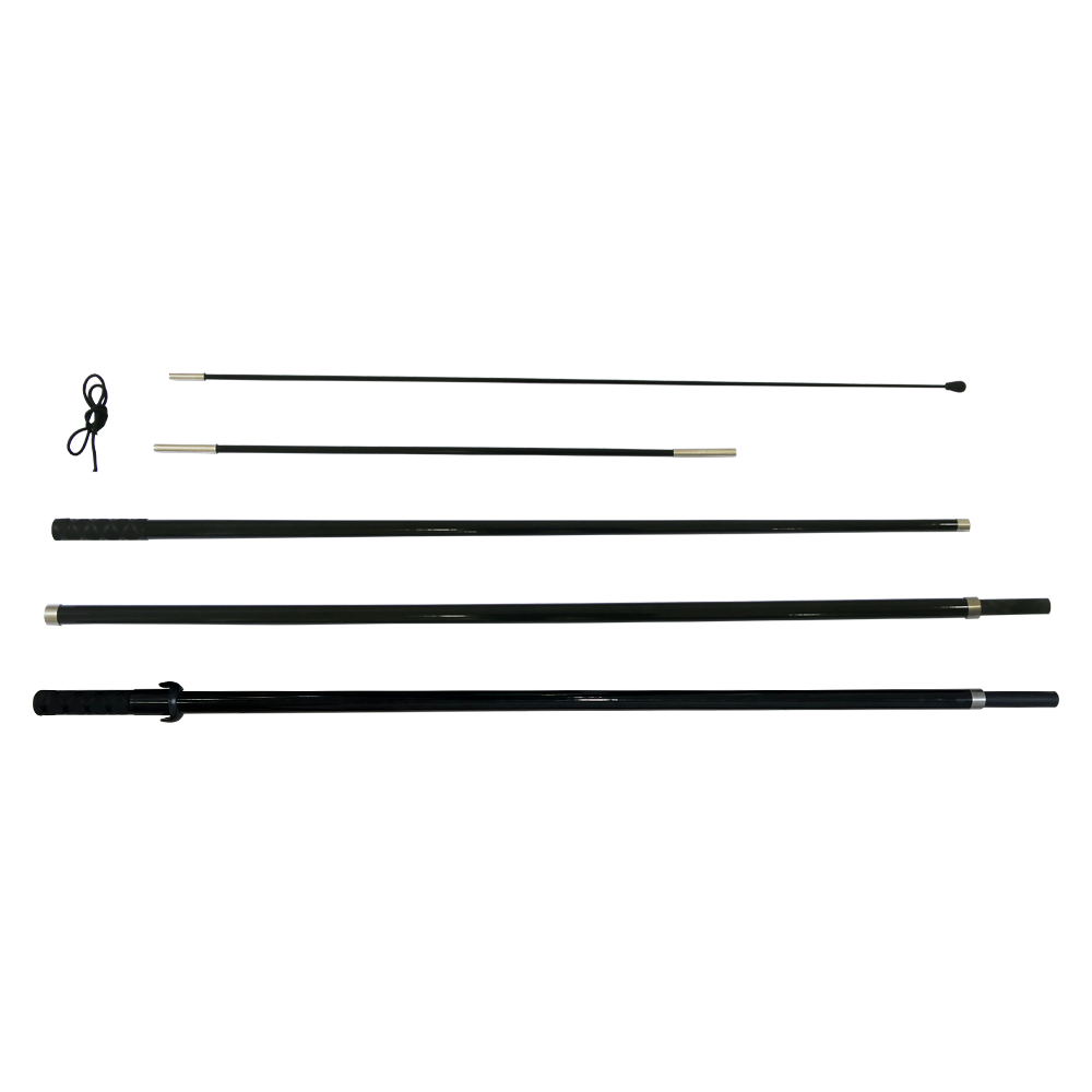15FP-L 14FT Windless All Fiberglass Feather Flag Pole with Bag