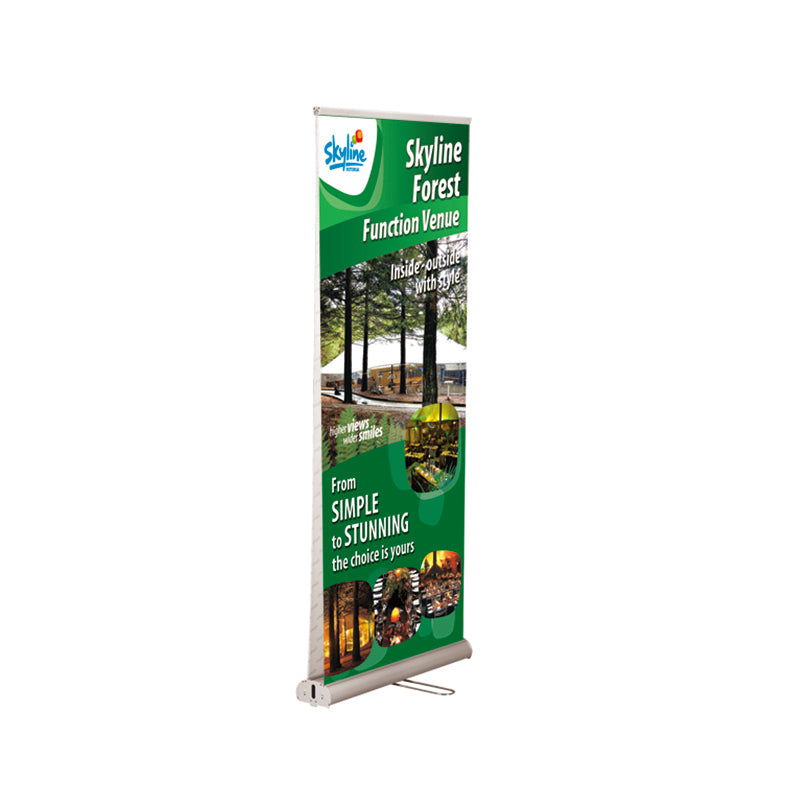 1C-E 33.5"x80" Double-sided Retractable Banner Stand Graphic Kit