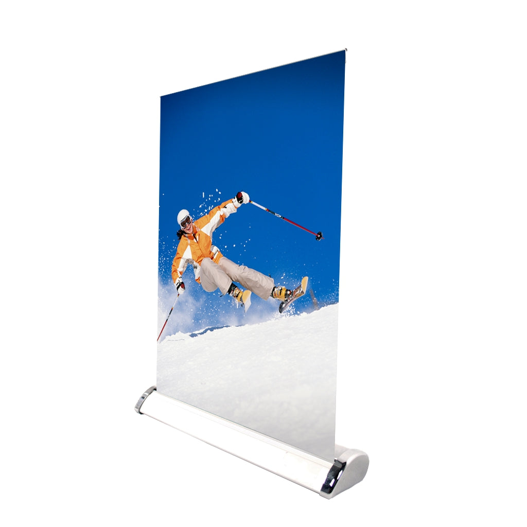 1T A3/A4 Mini Table Top Retractable Trade Show Display Banner Stand