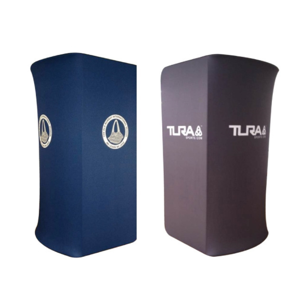 Dressing Room with Shading Curtain Tension Display Graphic Package