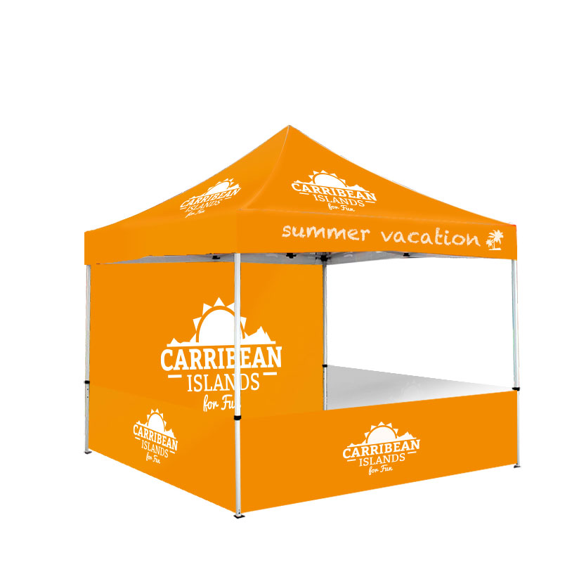 10*10FT Hexagon Aluminum Outdoor Canopy Tent Printing