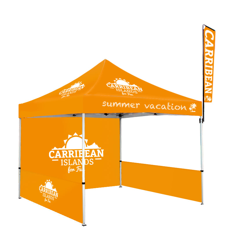 10*10FT Hexagon Aluminum Outdoor Canopy Tent Printing