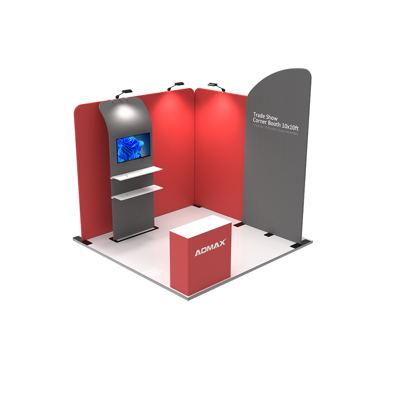 TE-19F-BW33003 PCG Modular Booth Kit 10x10 Graphic Package