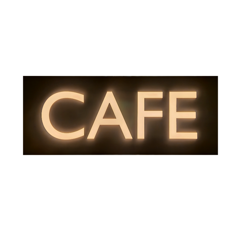 15.7‘’x47‘’ LED Banner Logo Sign