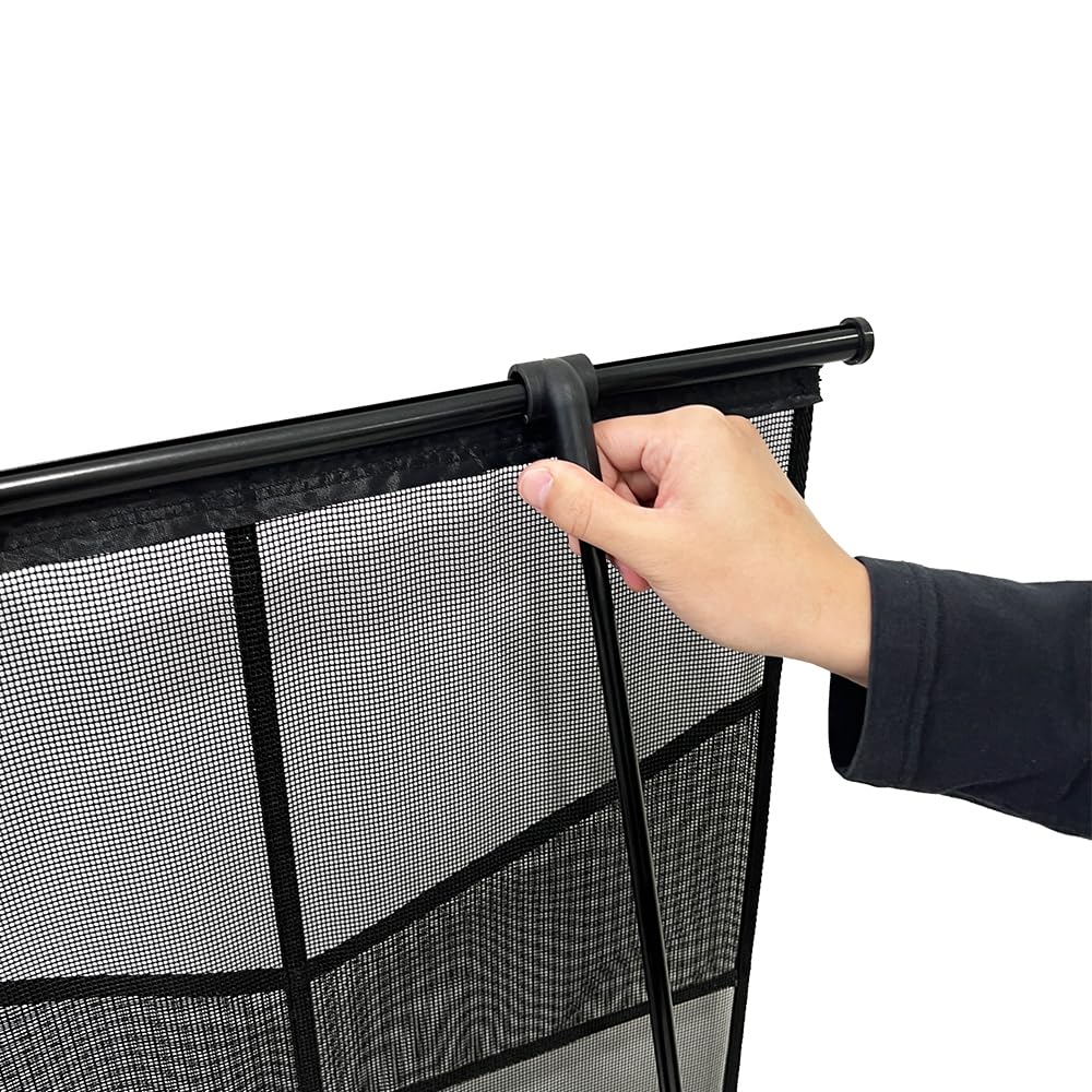 14NA Mesh Literature Brochure Holder With 8 Pockets Display Holder