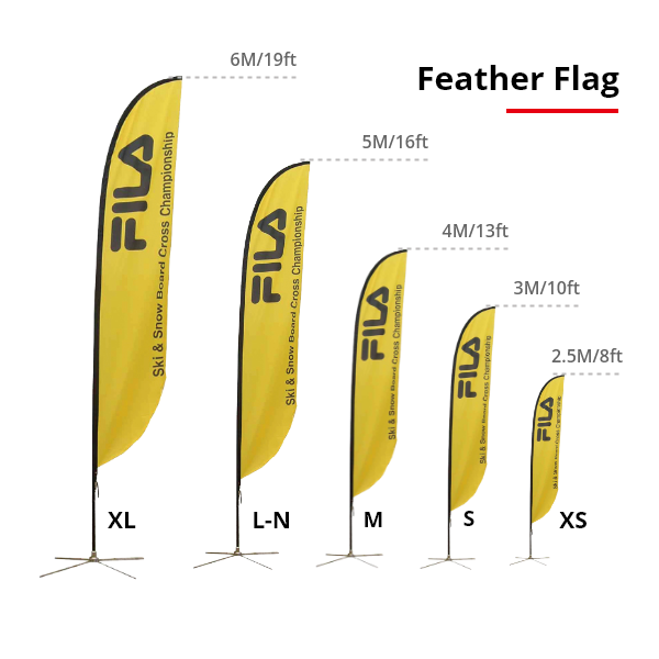 Feather Flag Graphic Printing