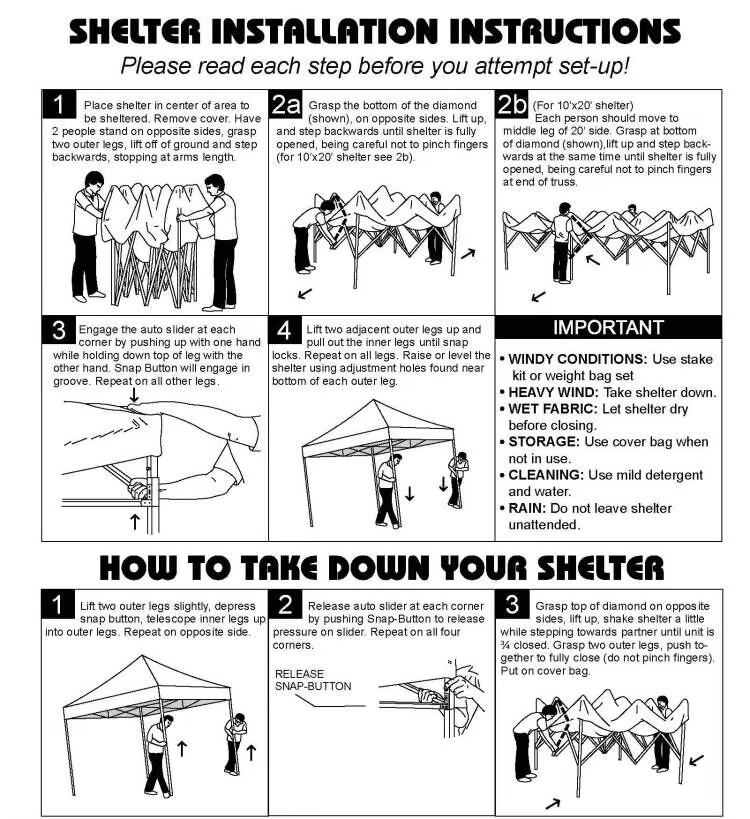 10x20FT Hexagon Aluminum Outdoor Canopy Tent