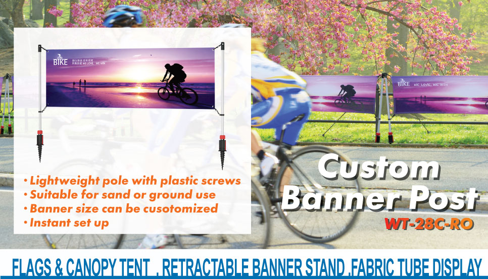 Outdoor Banner Post – Displayfactory