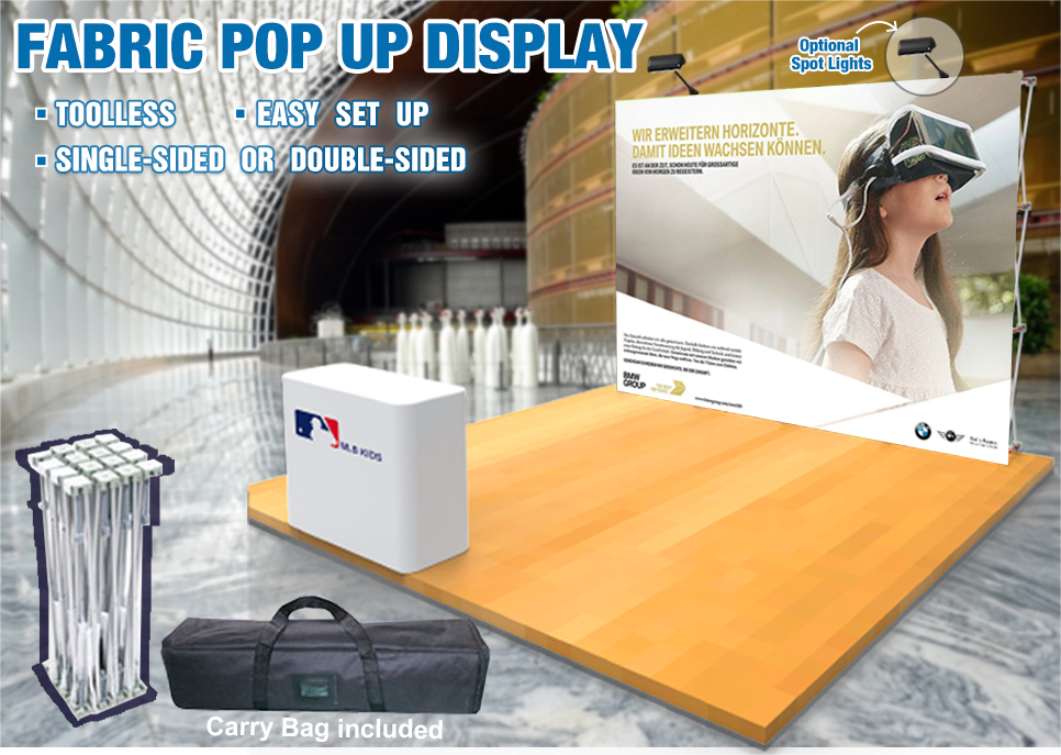 Fabric Pop Up Backdrop