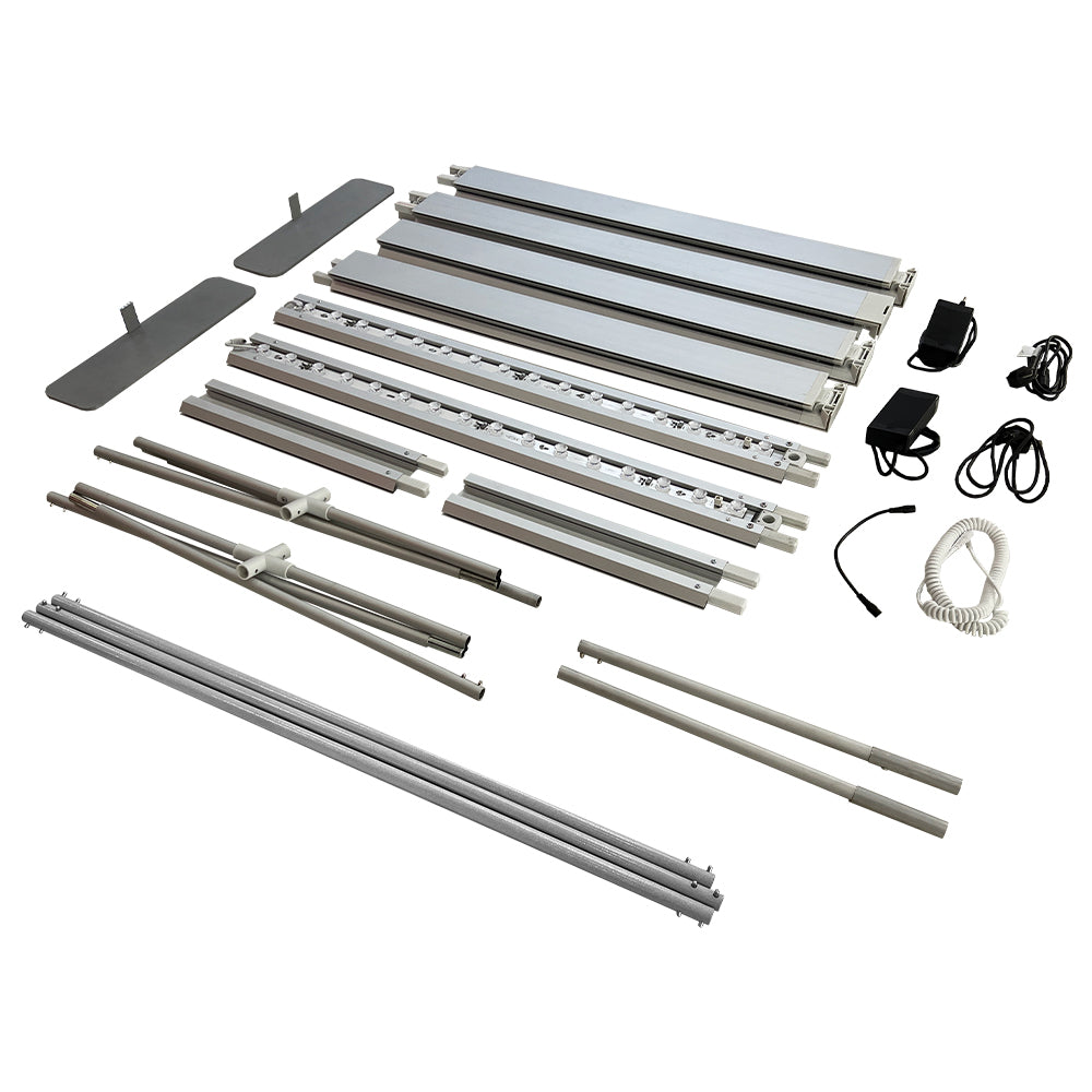 D100N-11895 10FTX6.5FT/8FT SEGFoldLight Box Backdrop Foldable Modular Portable 100% Tool-free