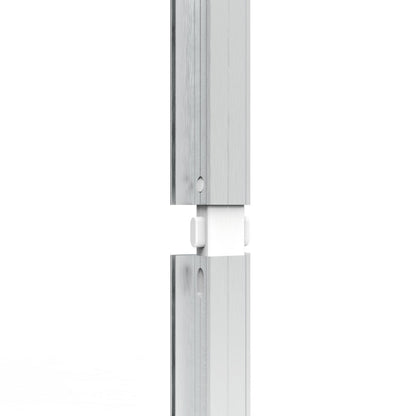 D40F-G3379 2.8 × 6.5 ft Tool-Free Foldable SEG Fabric Banner Stand