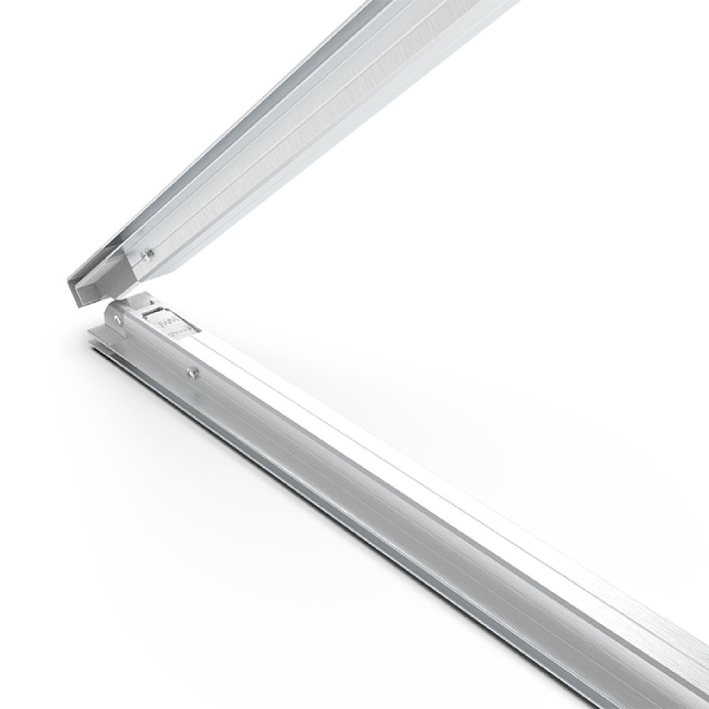 D40F-G3379 2.8 × 6.5 ft Tool-Free Foldable SEG Fabric Banner Stand