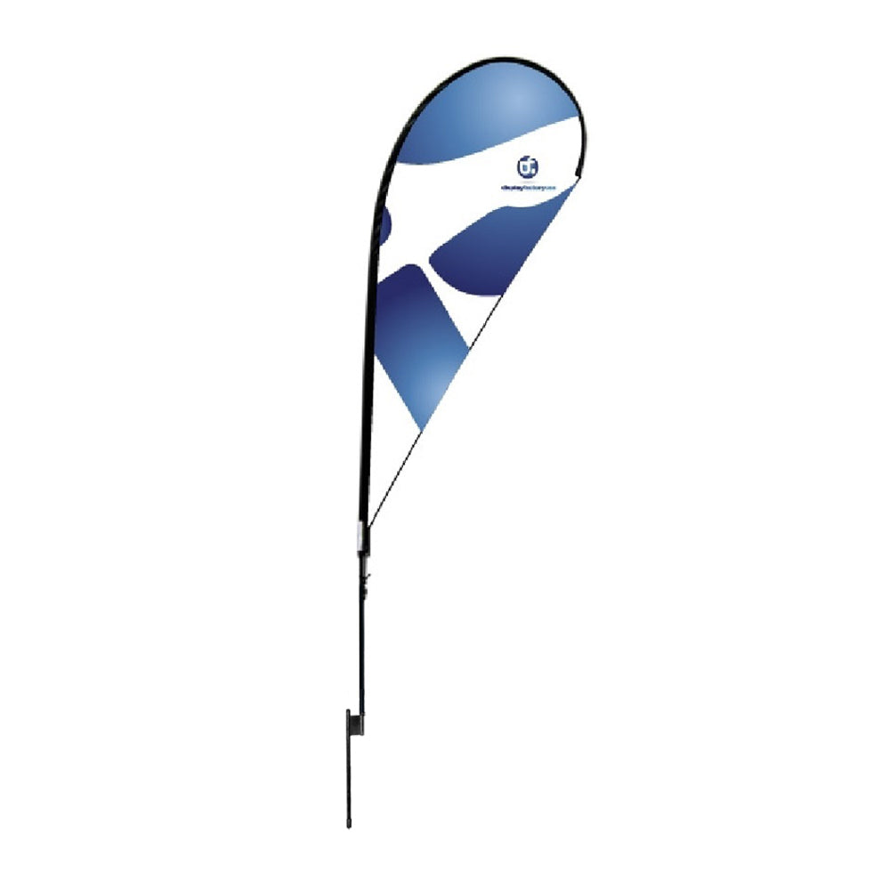 8S2-M 11FT Teardrop Flag for Advertisement Display