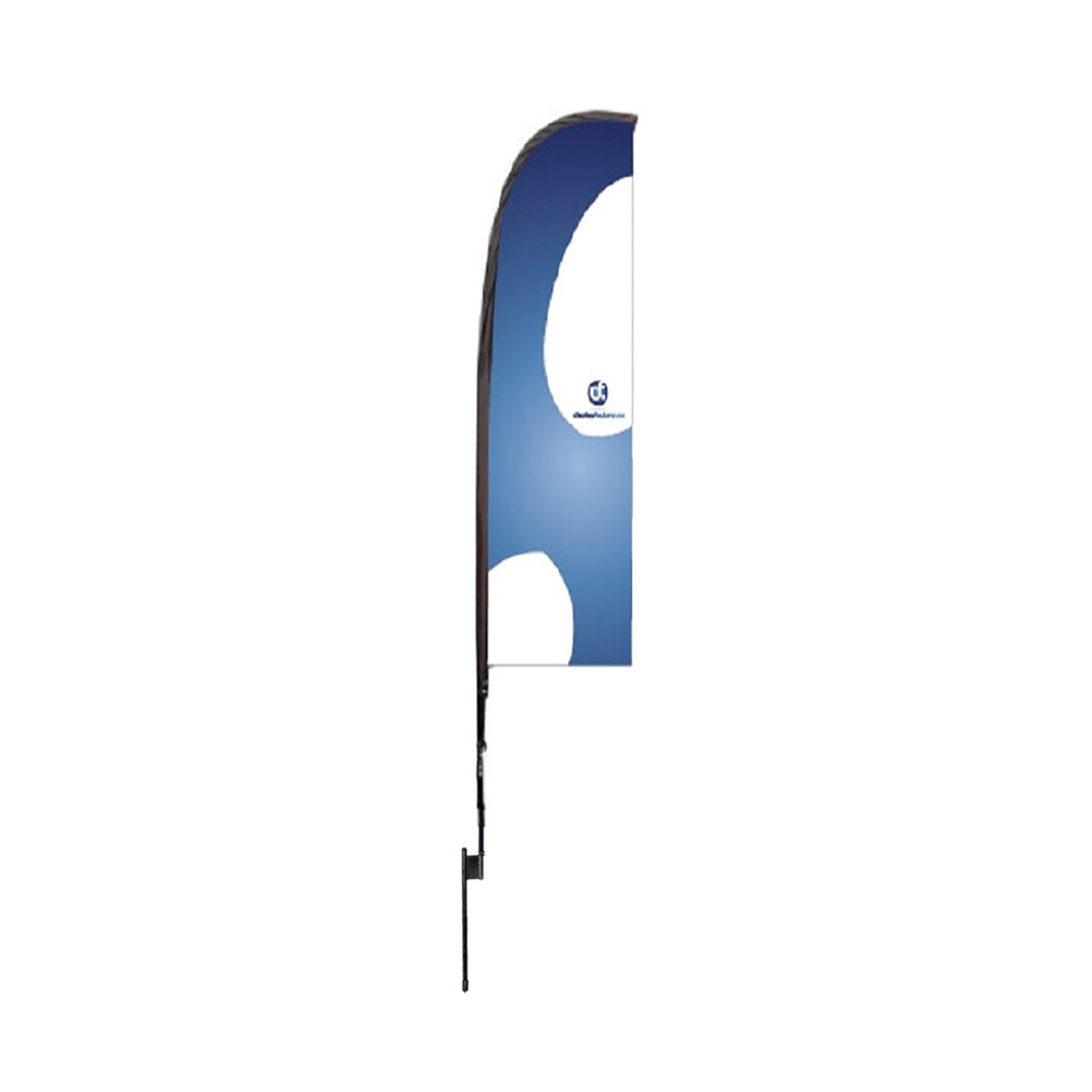 8S2-XS 8FT Feather Flag for Advertisement Display