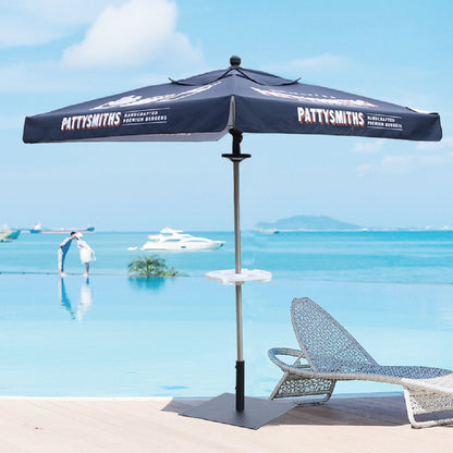 28U-GP1 7.5FT Square Outdoor Beach Umbrella for Advertising