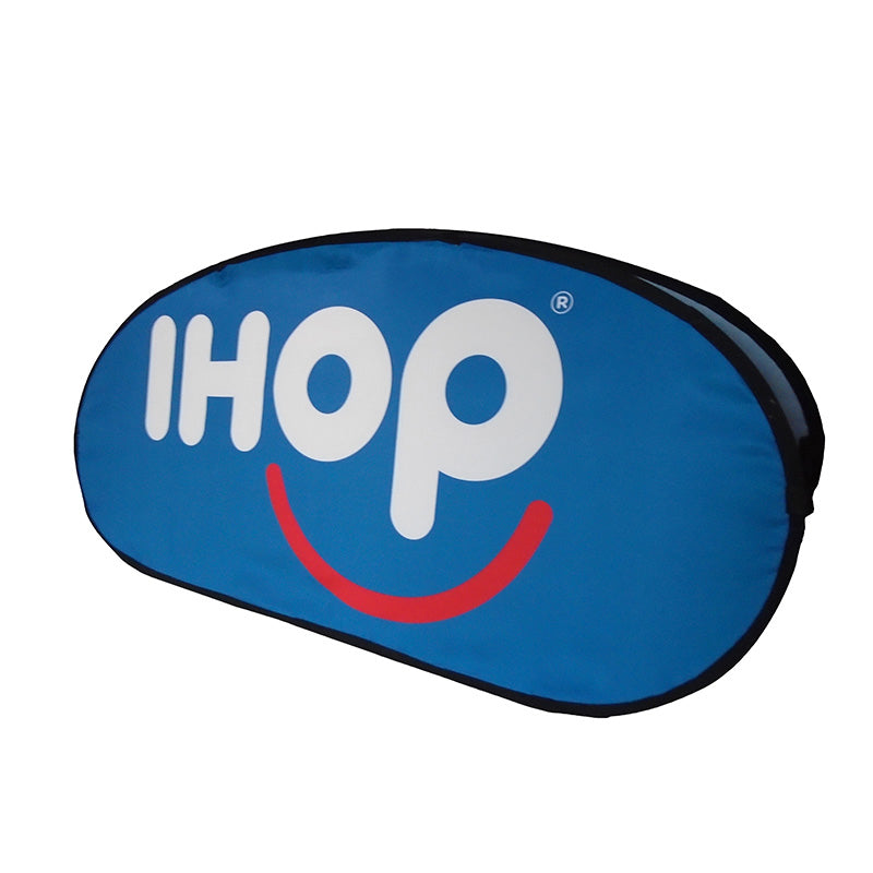 15AF-H Horizontal Fiberglass Pop out Banner with Carrying Bag-L