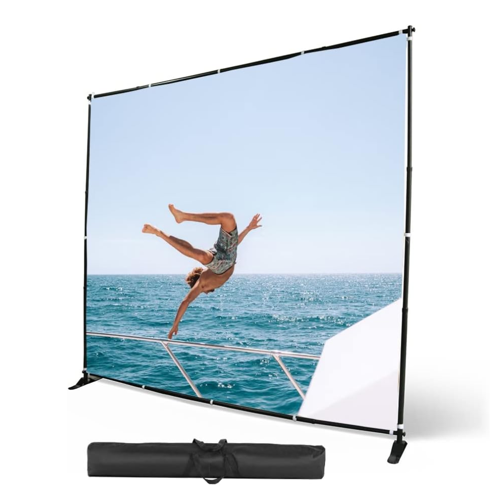 15LS 8X8FT 10X8FT Adjustable Backdrop Telescopic Step and Repeat Banner Stand Eco-Type