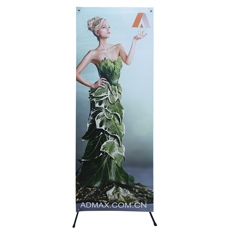 6C-1EU 24&quot; * 63 &quot;Adjustable X Banner Stand for Advertising Trade Show Events Display