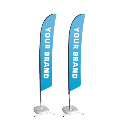 10*20ft Hexagon Aluminum Canopy Tent + Feather Flag Kit