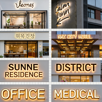 LED Channel Letters Sign