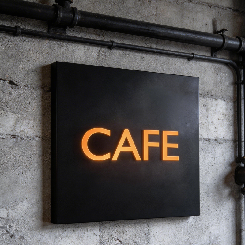 23.6‘’x23.6‘’ LED Banner Logo Sign