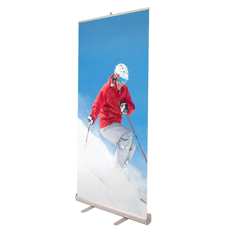 1A-2SE 24&quot;*80&quot; Retractable Roll Up Banner Stand Graphic Kit