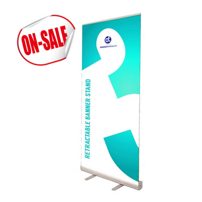 1A-2SE 33.5&quot;*80&quot; Retractable Roll Up Banner Stand Graphic Kit